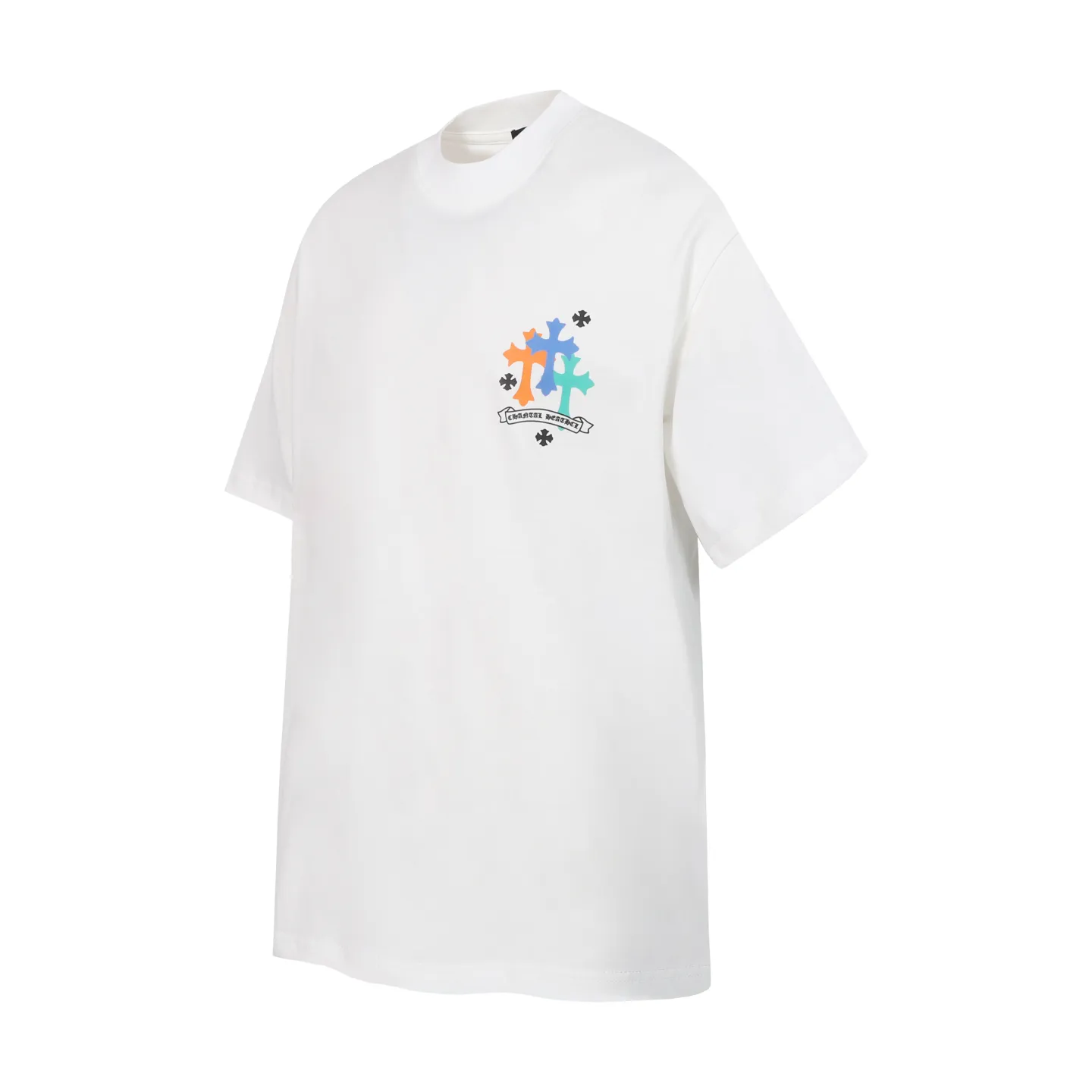 P150 cross-border model, please do not place an order if you are pursuing quality -Chrome Hearts/Chrome Hearts Sanskrit horseshoe sunflower print popular short-sleeved T-shirt -High weight, high density and high quality, soft, delicate and skin-friendly wool, soft and silky to the touch, excellent warmth and skin-friendly properties -Customized weaving and dyeing, no color difference, no matter the fabric or workmanship details, beat the ordinary version on the market -Colour: black white -Size: S M L XL